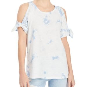 Sanctuary Lou Lou Womens Cold Shoulder Tie Dye Pullover Top. Size XXL.